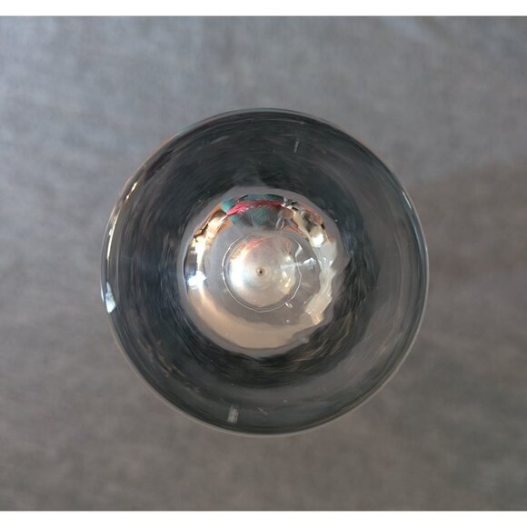 Krosno Clear Cylindrical 9 3/4" Vase with Controlled Bubble Base, VGC - Picture 4 of 5